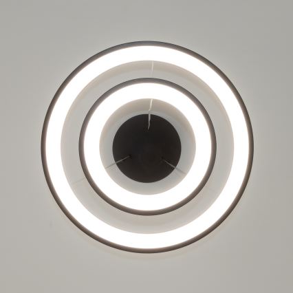 Brilagi - LED stmievateľný luster na lanku FALCON SLIM LED/68W/230V 3000-6500K pr. 50 cm čierna + diaľkové ovládanie