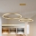 Brilagi - Stmievateľný LED luster na lanku PORTOFINO LED/98W/230V 3000-6000K zlatá + diaľkové ovládanie