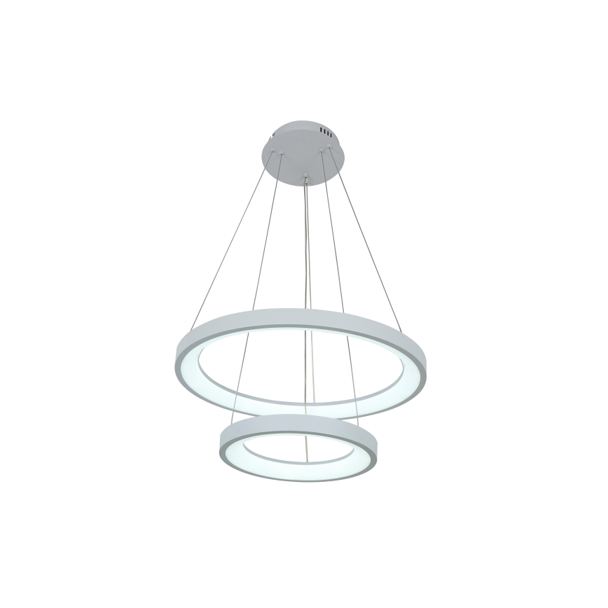 Brilagi - LED stmievateľný luster na lanku FALCON SLIM LED/68W/230V 3000-6500K pr. 50 cm biela + diaľkové ovládanie