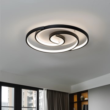 Brilagi - Stmieva­teľné stropné svietidlo VELO LED/52W/230V 38x48 cm 3000/4000/6000K + diaľkové ovládanie
