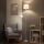 Brilagi - Stojacia lampa CERIA 1xE27/100W/230V + 1xE14/25W biela/šedá