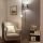 Brilagi - Stojacia lampa CERIA 1xE27/100W/230V + 1xE14/25W zlatá/čierna