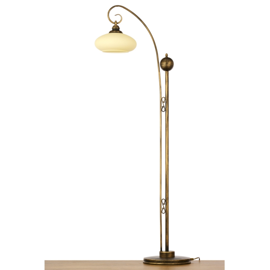 Brilagi - Stojacia lampa MOLLERO 1xE27/15W/230V bronz/patina