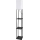 Brilagi - Stojacia lampa s poličkami GRADUS 1xE27/40W/230V čierna/biela
