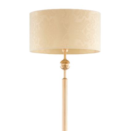 Brilagi - Stojacia lampa SAPHIRE 1xE27/15W/230V krémová/zlatá/patina