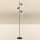 Brilagi - Stojacia lampa SELE 3xGU10/30W/230V čierna