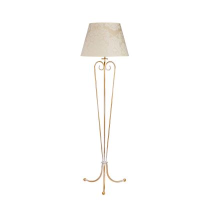 Brilagi - Stojacia lampa SONIA 1xE27/15W/230V krémová/patina