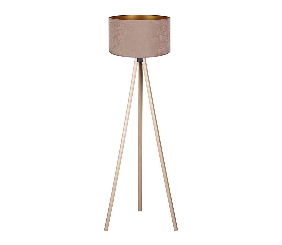 Brilagi - Stojacia lampa VELVET 1xE27/60W/230V béžová AS0463+DU82573