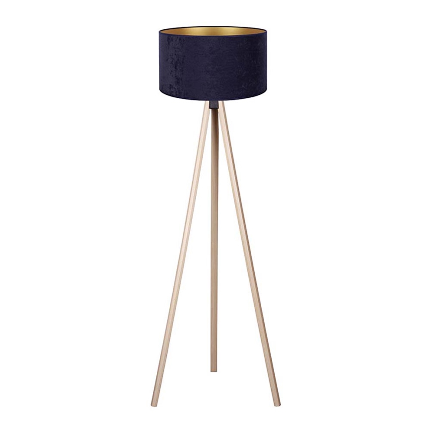Brilagi - Stojacia lampa VELVET 1xE27/60W/230V béžová/modrá