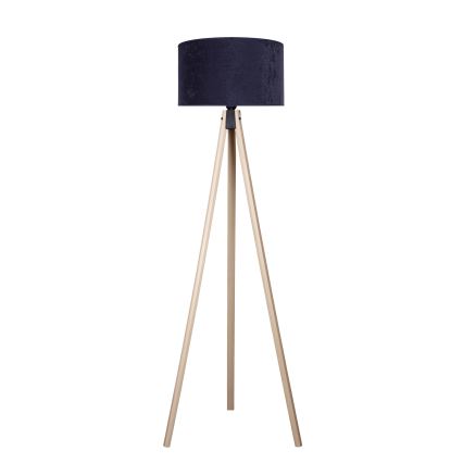 Brilagi - Stojacia lampa VELVET 1xE27/60W/230V béžová/modrá