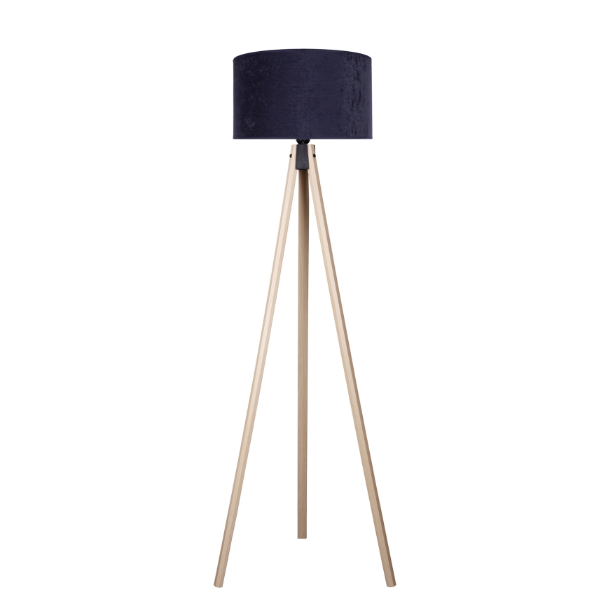 Brilagi - Stojacia lampa VELVET 1xE27/60W/230V béžová/modrá