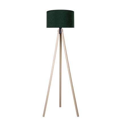 Brilagi - Stojacia lampa VELVET 1xE27/60W/230V béžová/zelená