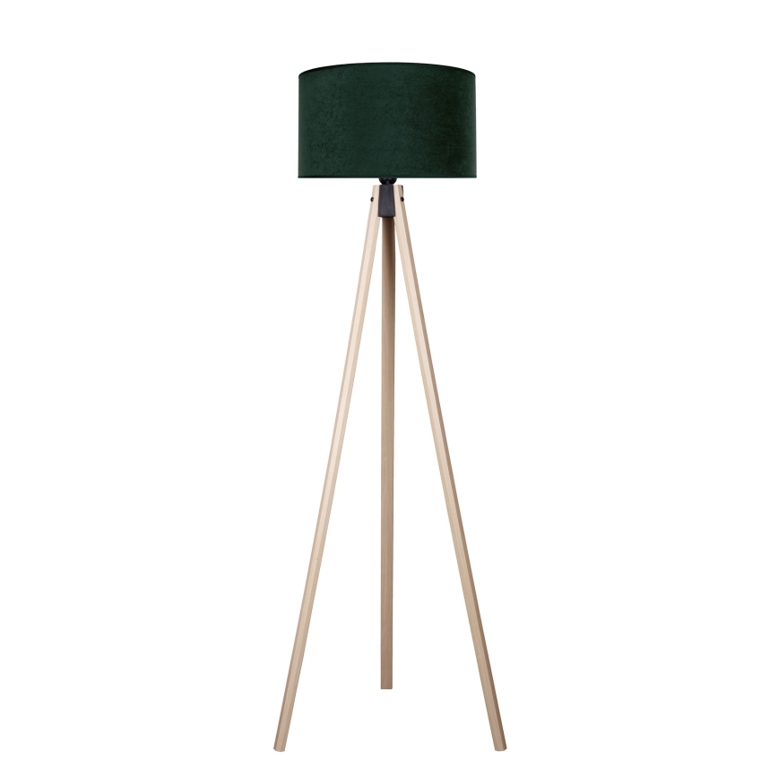 Brilagi - Stojacia lampa VELVET 1xE27/60W/230V béžová/zelená