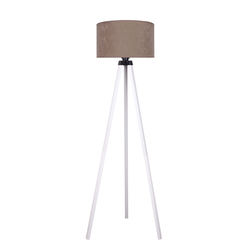 Brilagi - Stojacia lampa VELVET 1xE27/60W/230V biela/béžová
