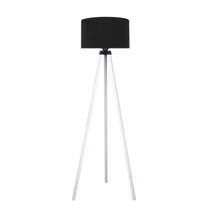 Brilagi - Stojacia lampa VELVET 1xE27/60W/230V biela/čierna