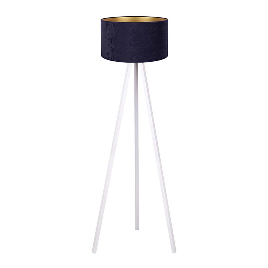 Brilagi - Stojacia lampa VELVET 1xE27/60W/230V biela/modrá