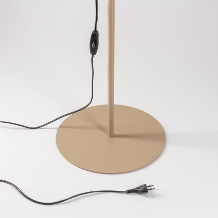 Brilagi - Stojacia lampa VULCANO 3xG9/8W/230V béžová/dymová béžová