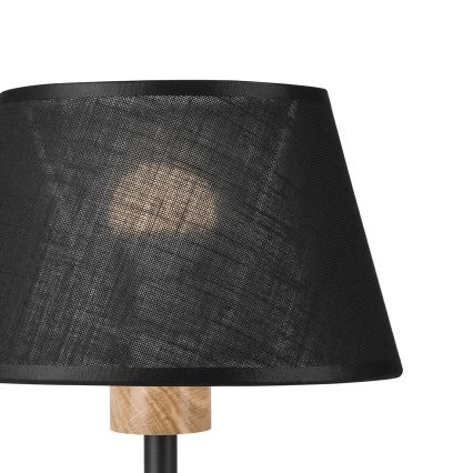 Brilagi - Stolná lampa ANTHONY 1xE27/60W/230V dub/čierna