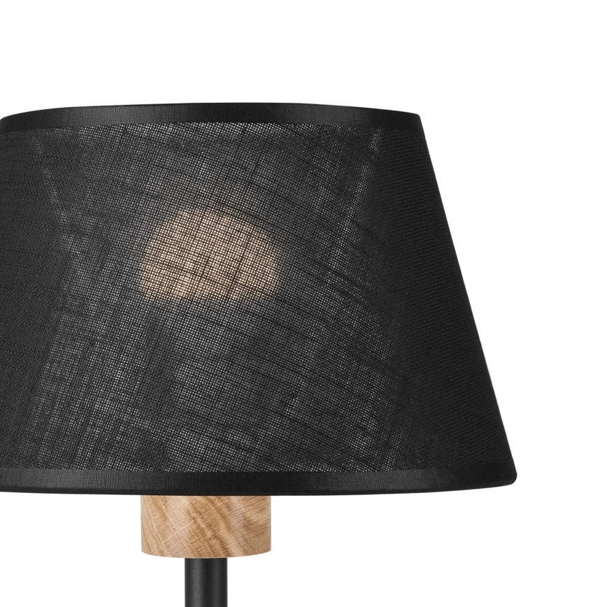 Brilagi - Stolná lampa ANTHONY 1xE27/60W/230V dub/čierna