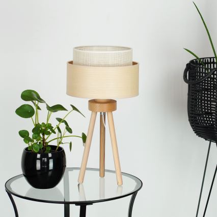 Brilagi - Stolná lampa ARIZONA BOHO 1xE27/15W/230V béžová