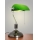 Brilagi - Stolná lampa BANK OFFICE 1xE27/60W/230V čierna/strieborná/zelená