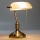 Brilagi - Stolná lampa BANK OFFICE 1xE27/60W/230V mosadz/biela