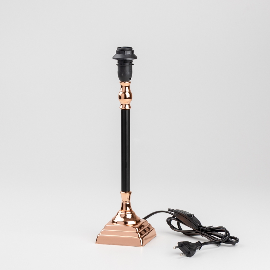 Brilagi - Stolná lampa CERIA 1xE14/40W/230V čierna/medená/šedá