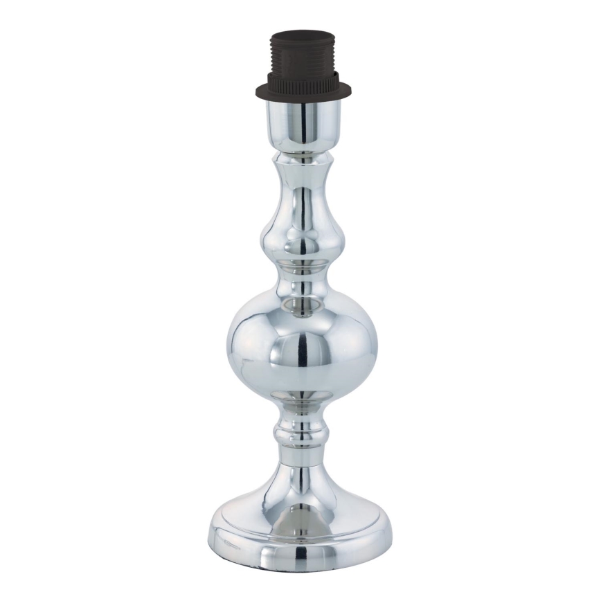 BRILAGI - Stolná lampa CERIA 1xE27/60W/230V priemer 25 cm lesklý chróm/šedá