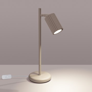 Brilagi - Stolná lampa CRESTO 1xGU10/10W/230V taupe