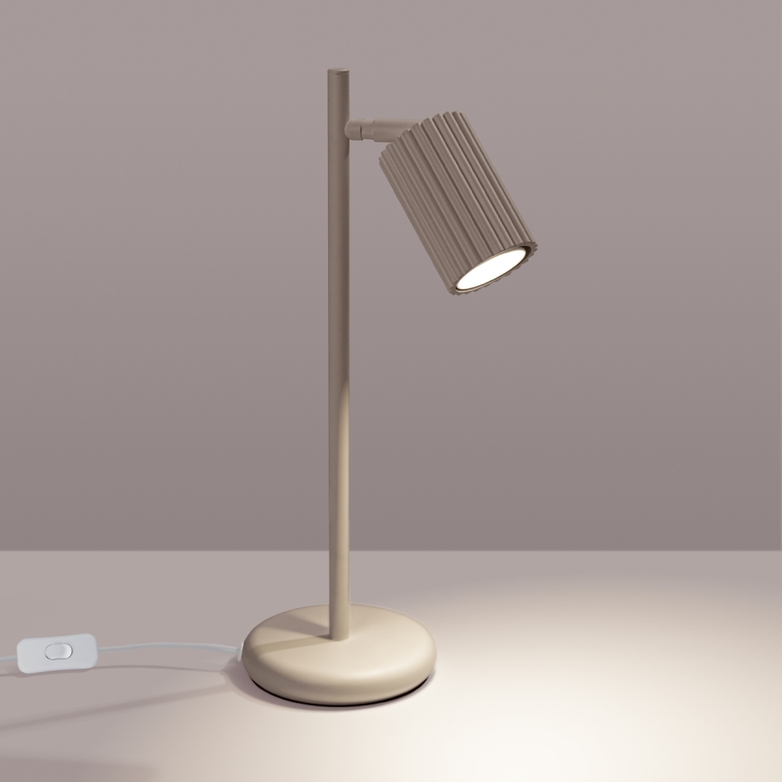 Brilagi - Stolná lampa CRESTO 1xGU10/10W/230V taupe