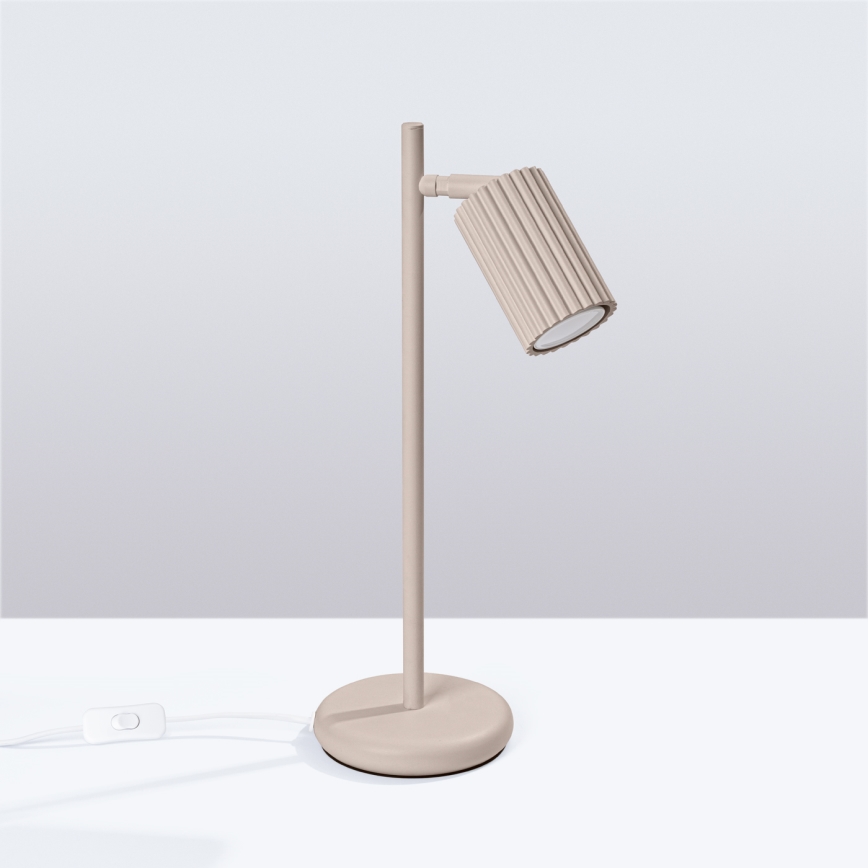 Brilagi - Stolná lampa CRESTO 1xGU10/10W/230V taupe