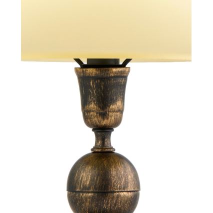 Brilagi - Stolná lampa MOLLERO 1xE14/11W/230V bronz/patina