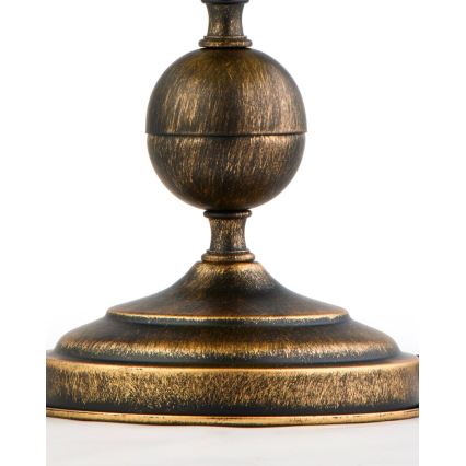 Brilagi - Stolná lampa MOLLERO 1xE14/11W/230V bronz/patina