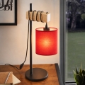 BRILAGI - Stolná lampa NUBILA 1xE27/40W/230V hnedá/čierna/červená