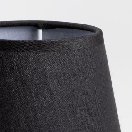 Brilagi - Stolná lampa NUBILA WOOD 1xE27/25W/230V dub/čierna