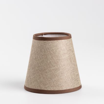 Brilagi - Stolná lampa NUBILA WOOD 1xE27/25W/230V dub/hnedá