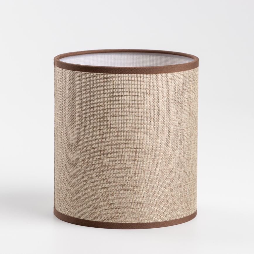 Brilagi - Stolná lampa NUBILA WOOD 1xE27/25W/230V dub/hnedá