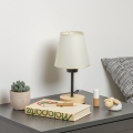 Brilagi - Stolná lampa NUBILA WOOD 1xE27/25W/230V dub/krémová