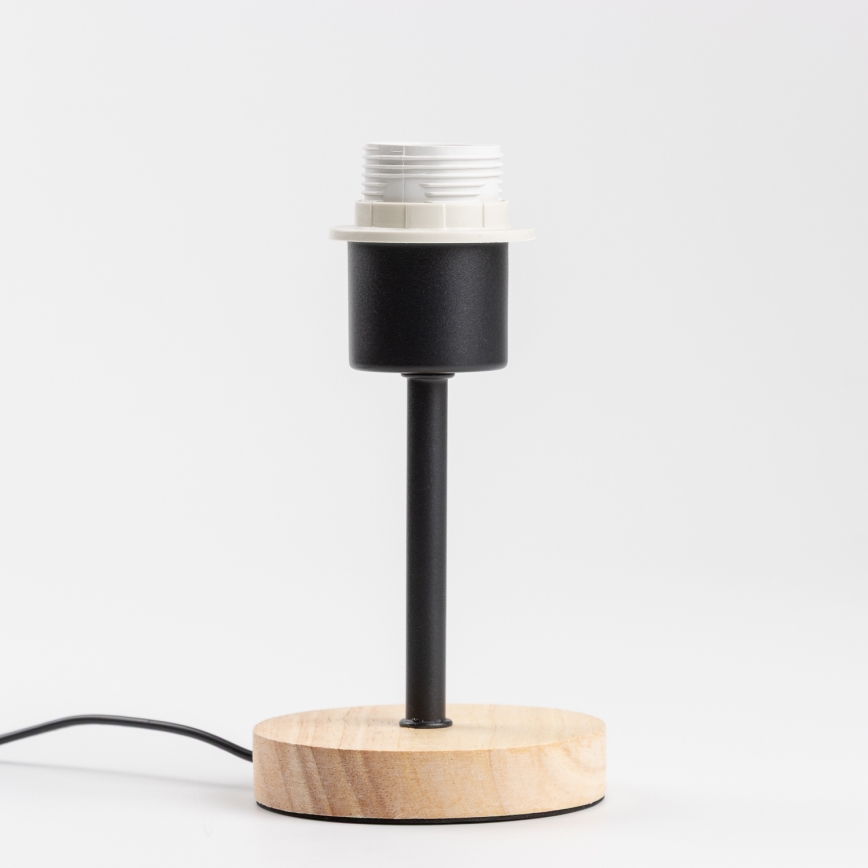 Brilagi - Stolná lampa NUBILA WOOD 1xE27/25W/230V dub/šedá