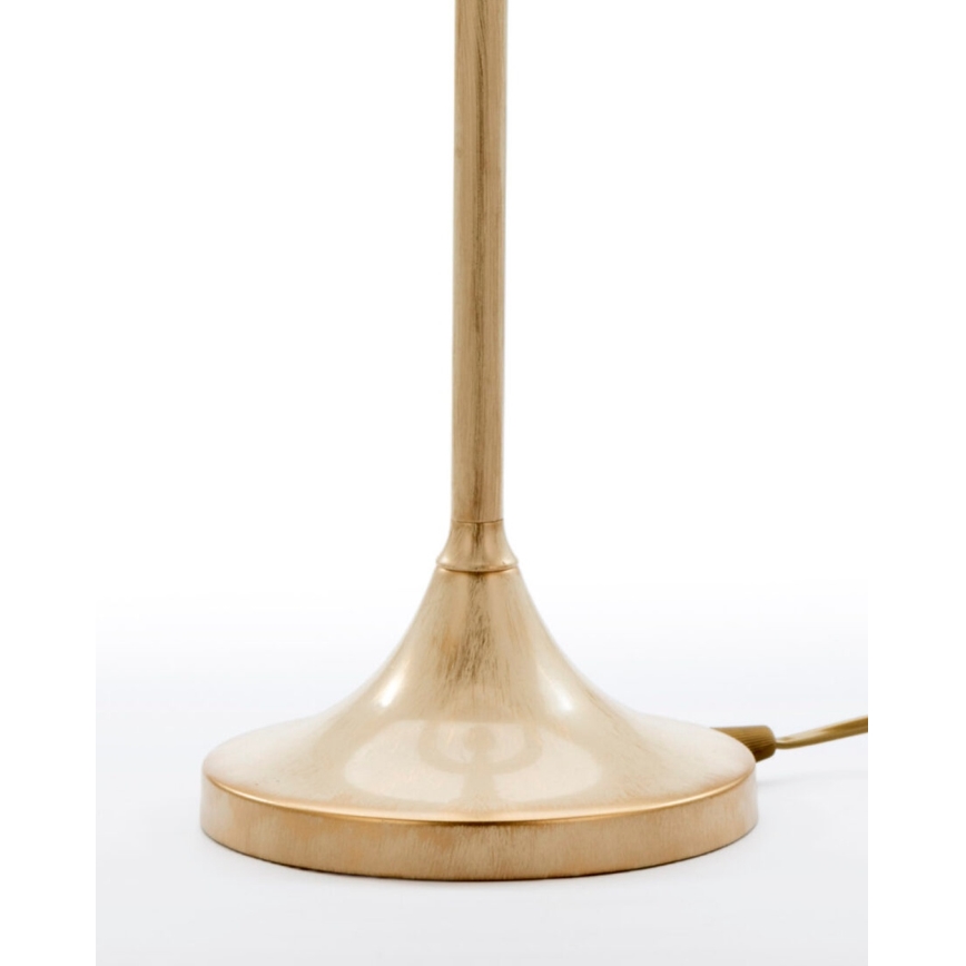 BRILAGI - Stolná lampa SAPHIRE 1xE27/15W/230V krémová/zlatá/patina