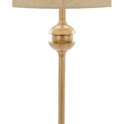 BRILAGI - Stolná lampa SAPHIRE 1xE27/15W/230V krémová/zlatá/patina
