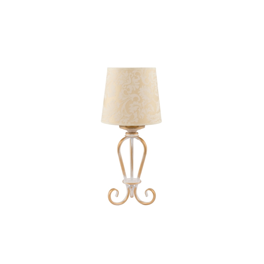 Brilagi - Stolná lampa SONIA 1xE27/15W/230V krémová/patina