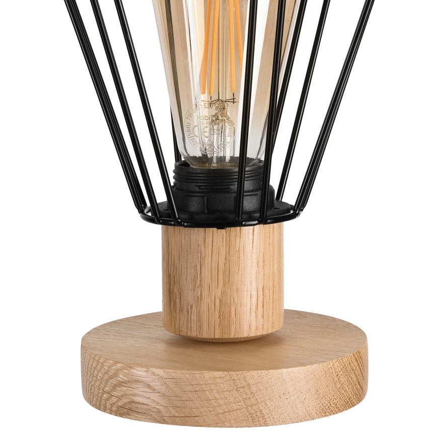 Brilagi - Stolná lampa WOODY BASKET 1xE27/60W/230V dub