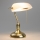 Brilagi - Stolová lampa BANK OFFICE 1xE27/60W/230V zlatá/biela