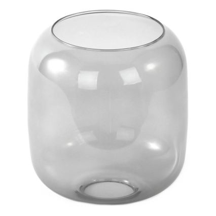 BRILAGI - Stolová lampa WOOD GLASS 1xE27/40W/230V hnedá/čierna/dymovo-sivá