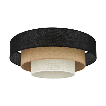 Brilagi - Stropné svietidlo ASPEN LUNETA LED/12W/230V pr. 60 cm 3000K/4000K/6400K čierna/béžová/krémová
