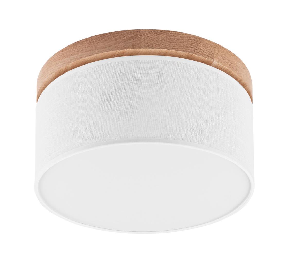 Brilagi Brilagi - Stropné svietidlo BELLADONNA 1xE27/15W/230V pr. 30 cm biela/dub