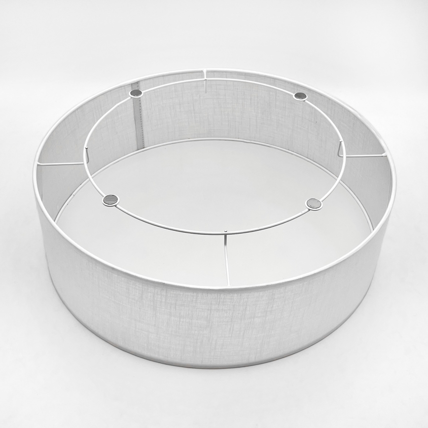 Brilagi - Stropné svietidlo BELLADONNA 2xE27/15W/230V pr. 40 cm biela/dub orech