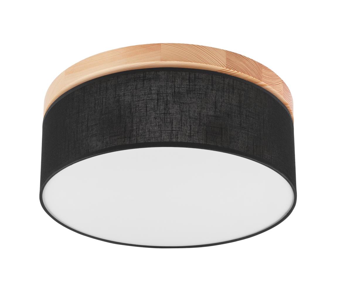 Brilagi Brilagi - Stropné svietidlo BELLADONNA 2xE27/15W/230V pr. 40 cm čierna/borovica