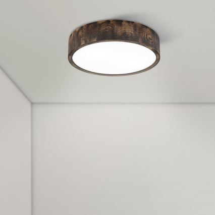 Brilagi - Stropné svietidlo CARVALHO SMOKEY 2xE27/60W/230V dub pr. 37,5 cm